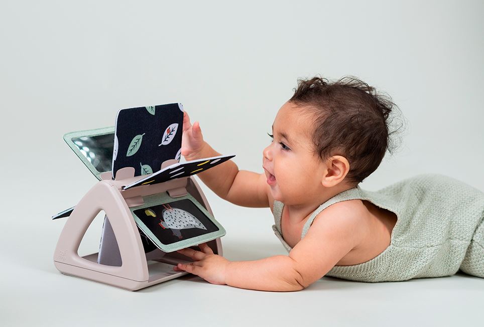 Black & white spinning book / Taf Toys – Image 2
