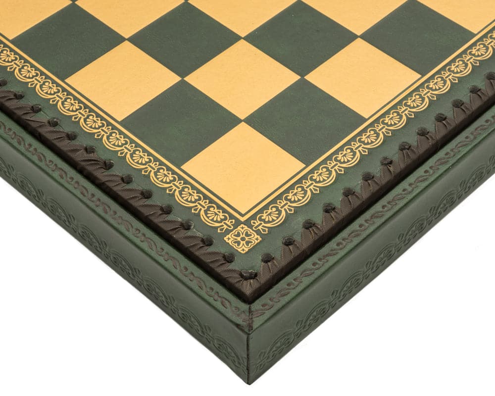 Jeu de Backgammon Italien Verde 35 cm avec Couvercle Amovible, Option Échiquier, Dés et Pions – Image 7