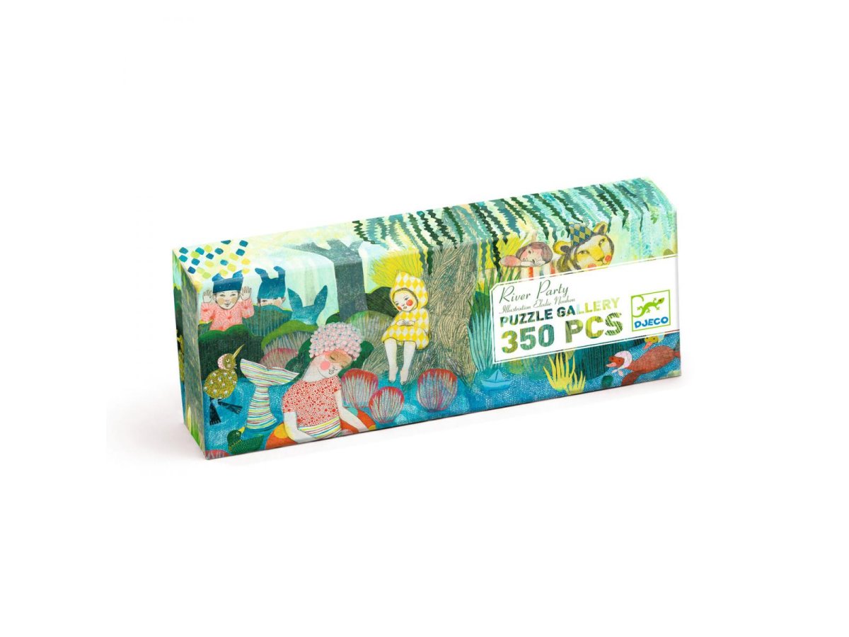 Puzzle Gallery 350 pièces « River Party » / Djeco