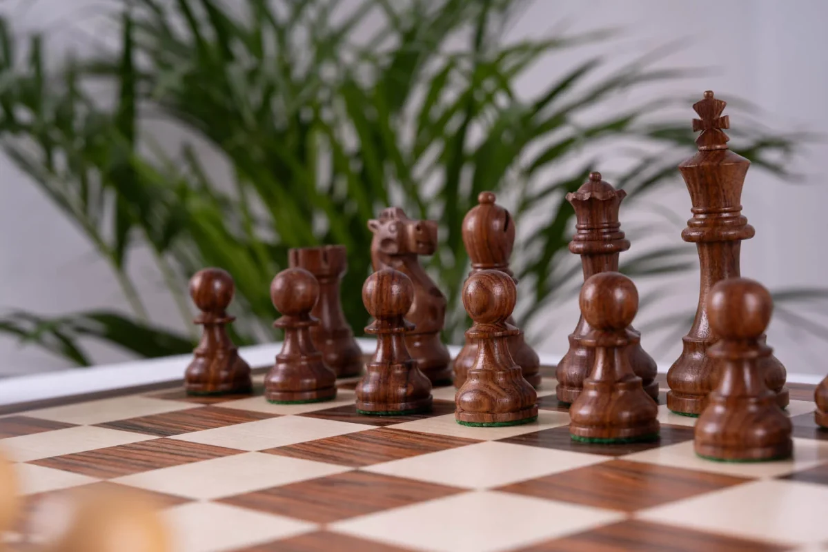 Jeu d'Échecs Bravoure en Bois de Palissandre – Image 7