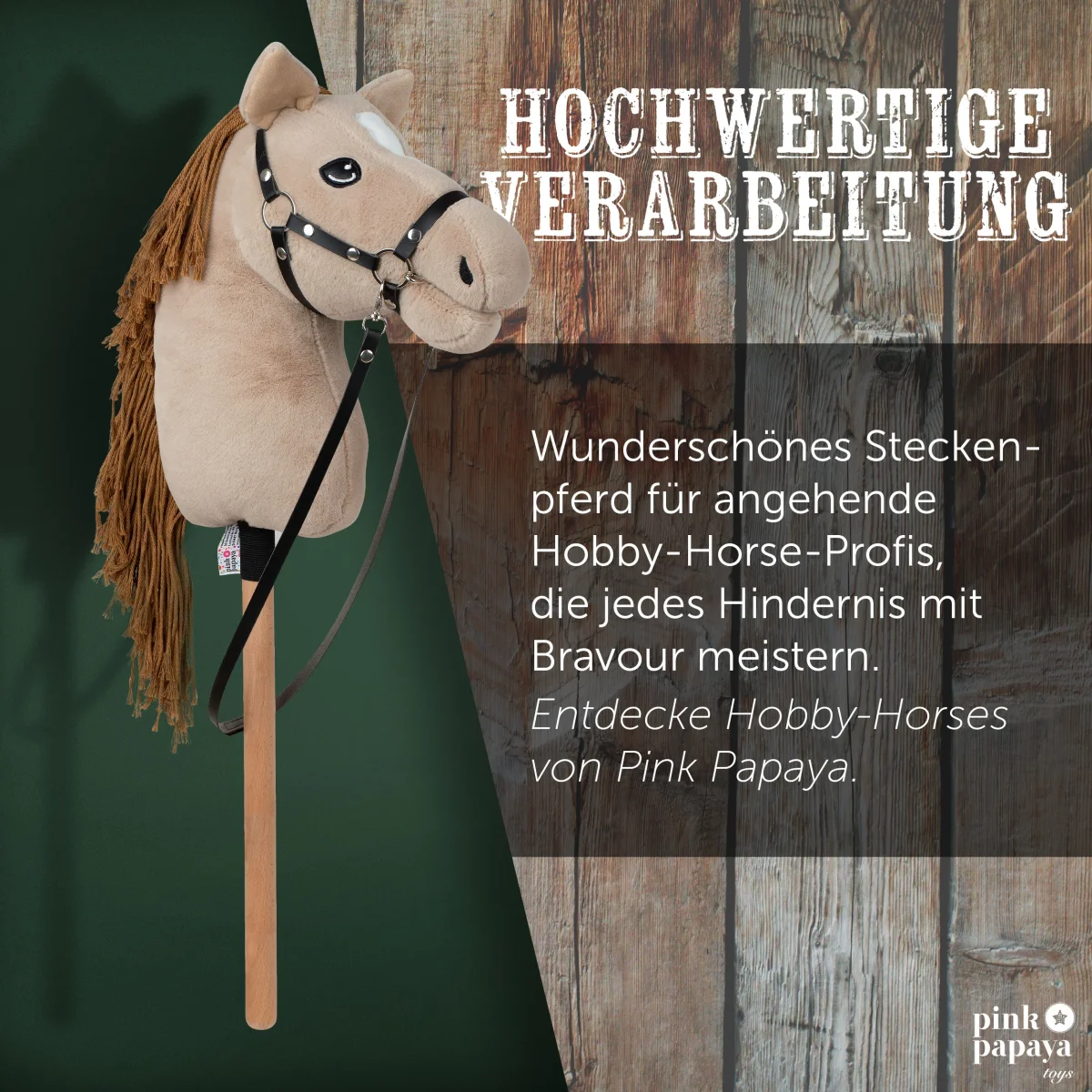 Cheval de loisir "Dunja" - Beige – Image 8
