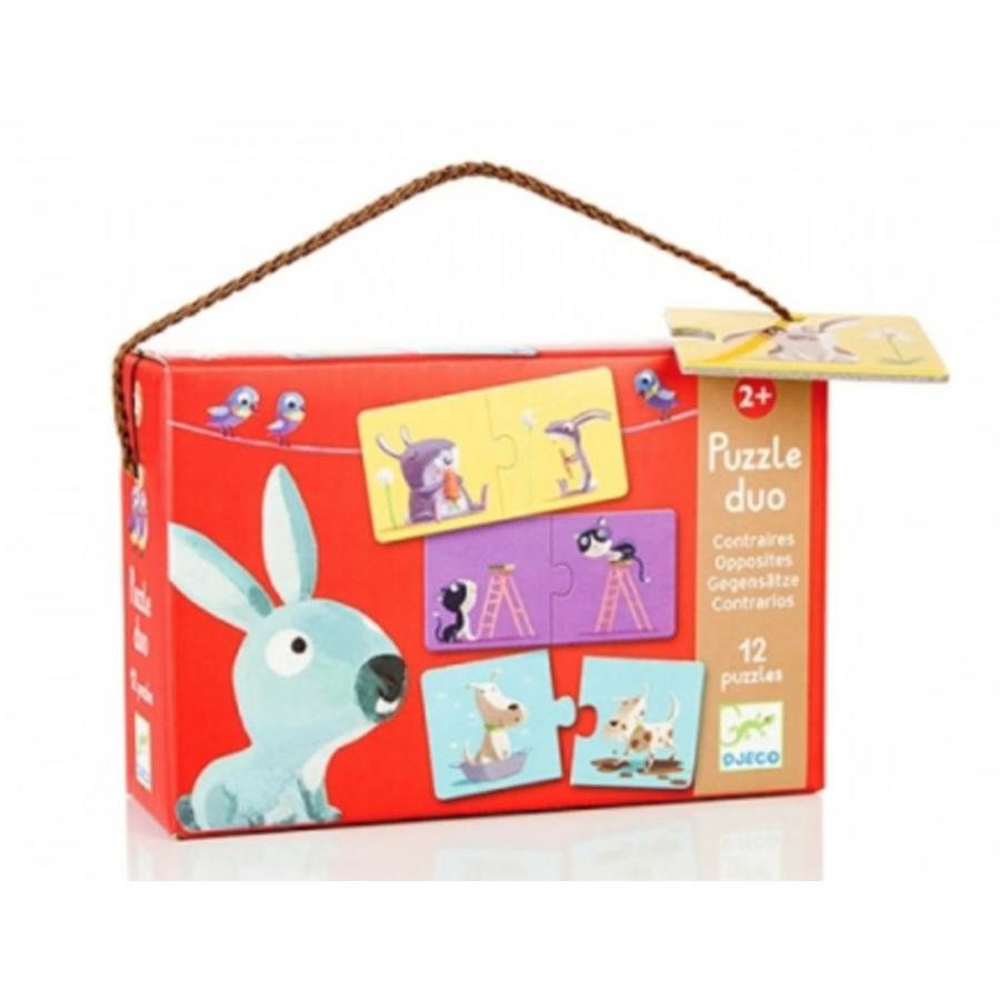 Puzzle Duo Contraires / Djeco