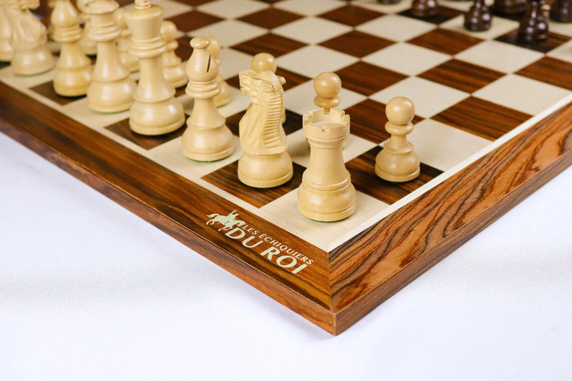 Jeu d'Échecs Classique en Bois de Palissandre – Image 6