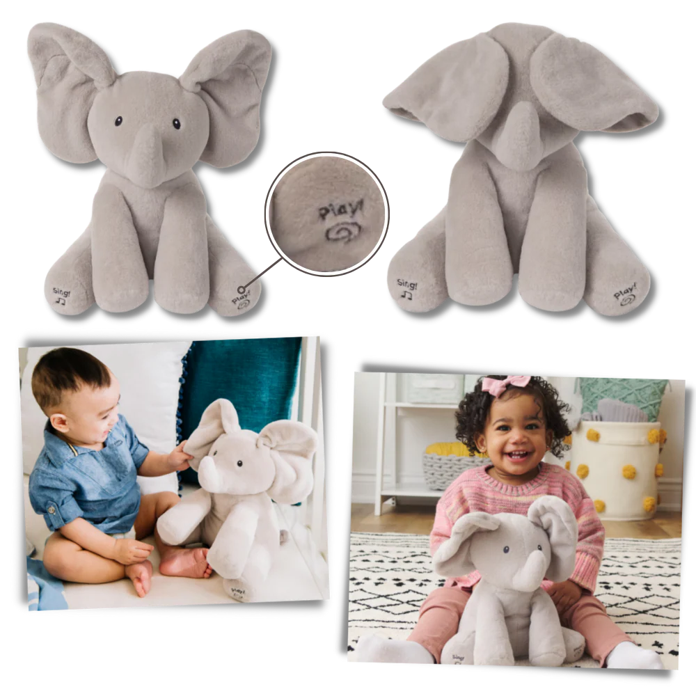 Peluche Éléphant interactif Peek a Boo – Image 7