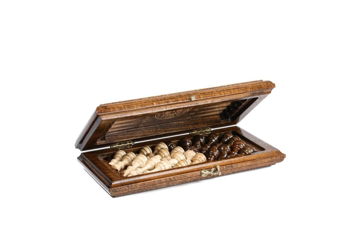 Jeu d'Échecs en Bois Fait Main – Image 7