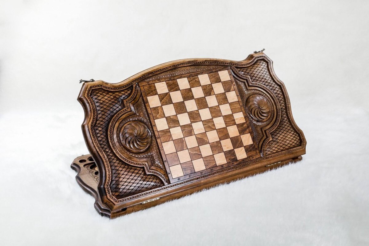 Plateau de Backgammon Cerf de Luxe – Image 7